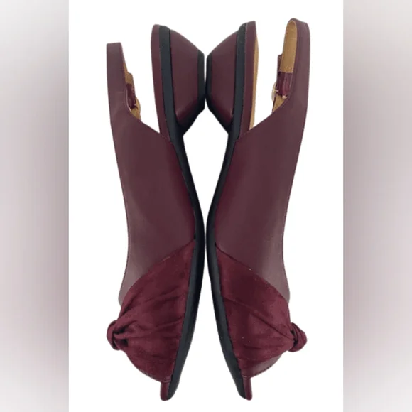 Comfortview women's burgunday sandals size 11W - Picture 3 of 7